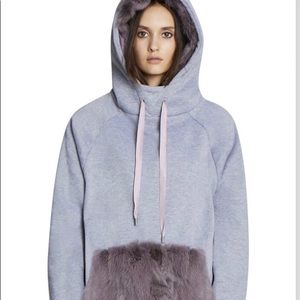 Jocelyn #thedopeaf hoodie in dusty lavender
